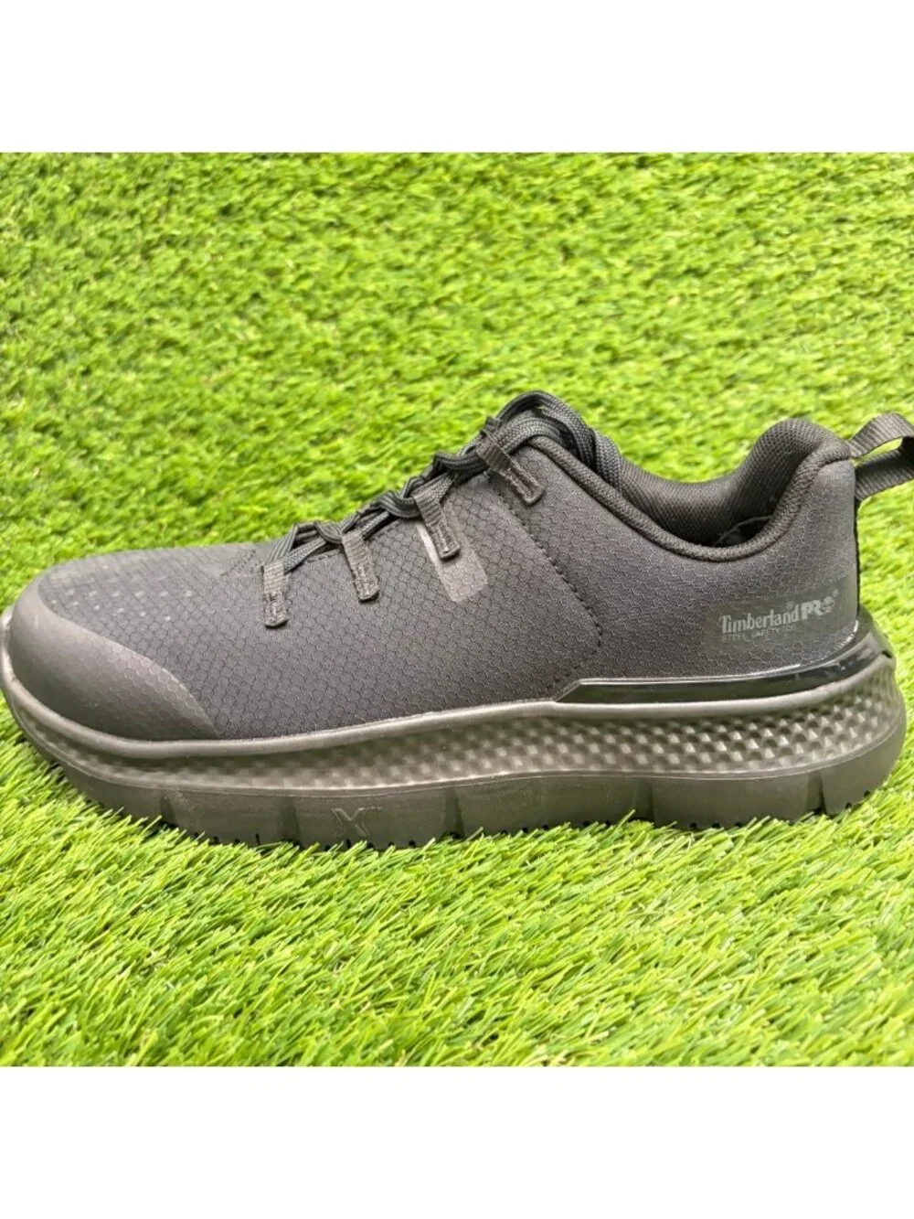 Timberland Pro Intercept EH Womens Size 9 Black Steel Toe Safety Work Shoes